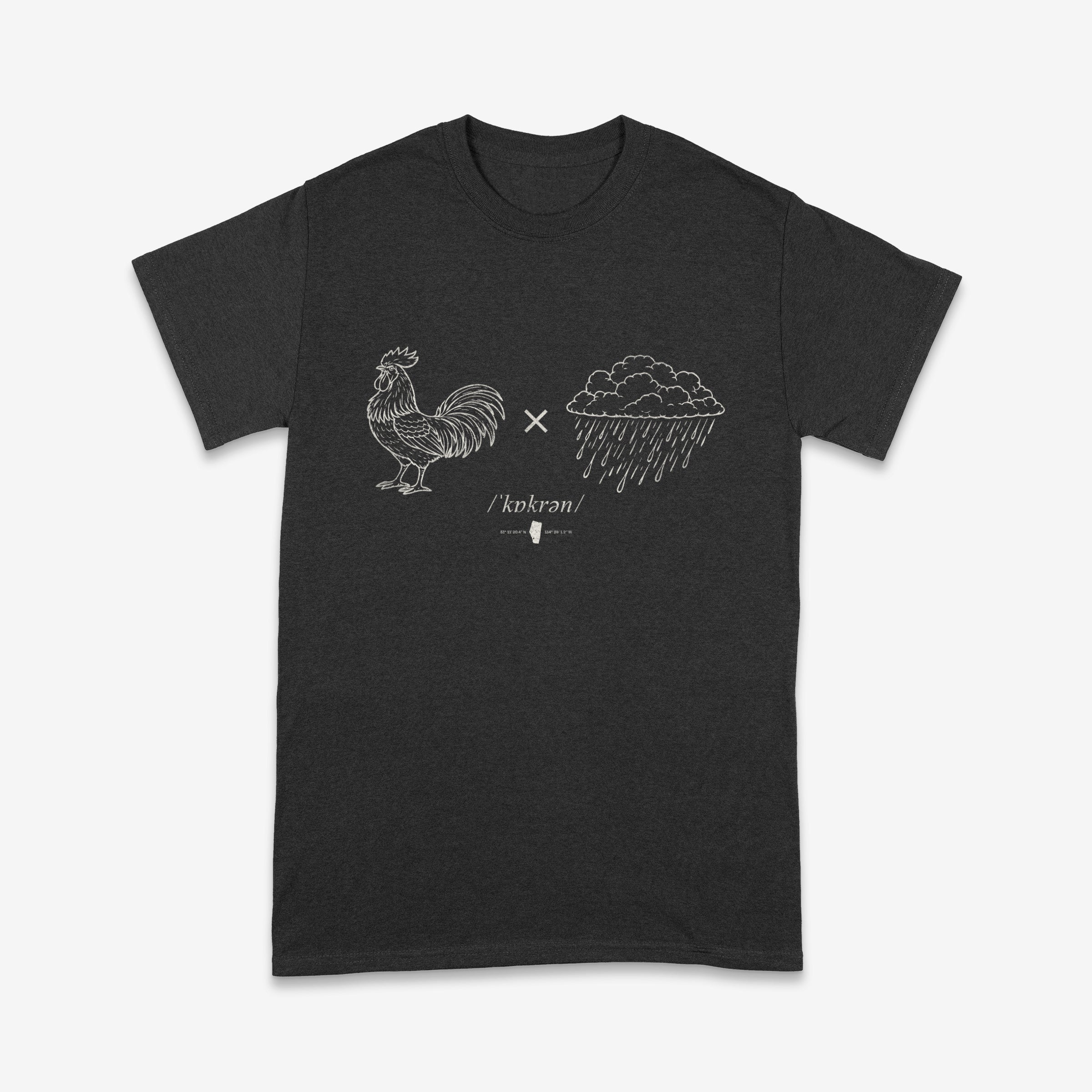 Cochrane -🐓x🌧️ - T-Shirt