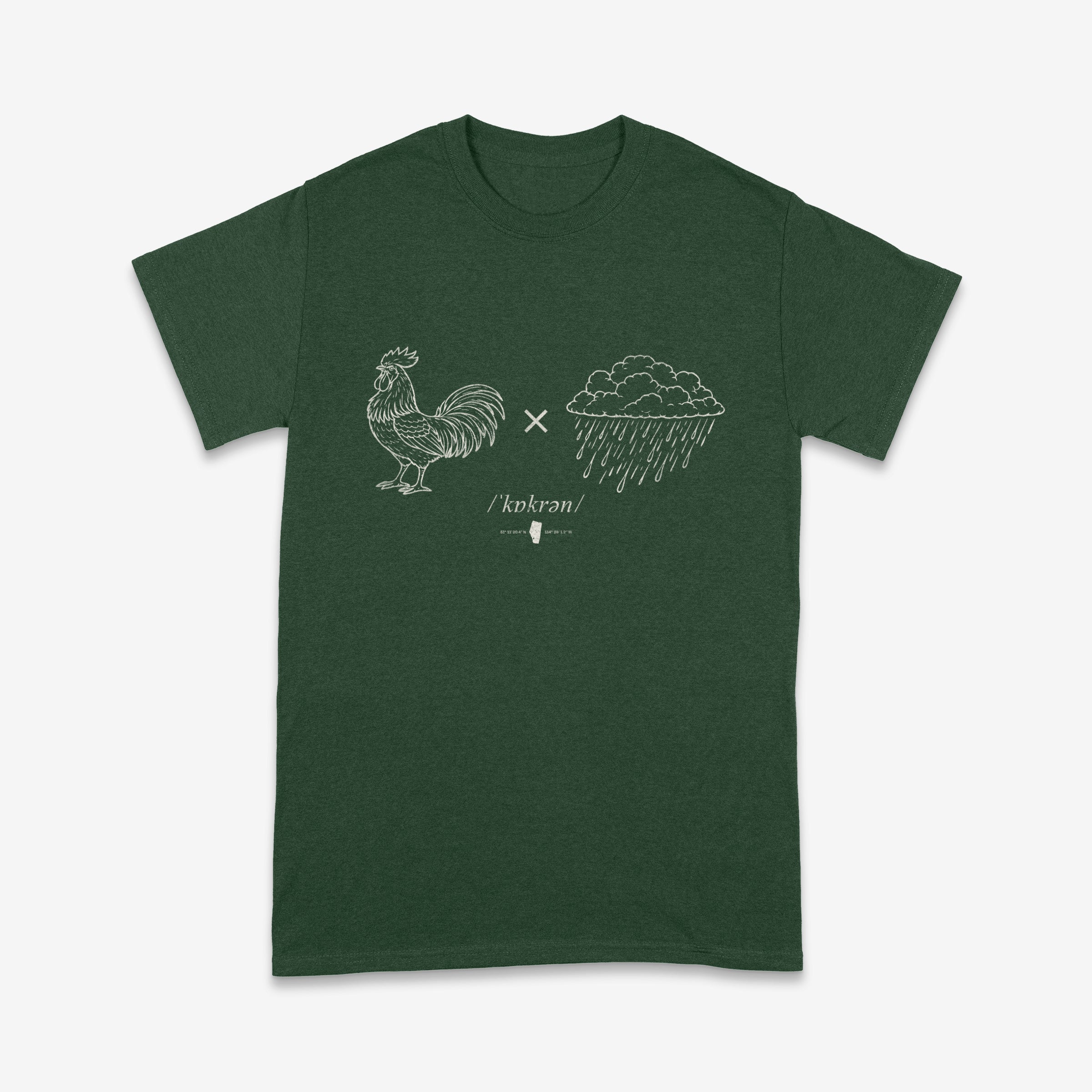 Cochrane -🐓x🌧️ - T-Shirt