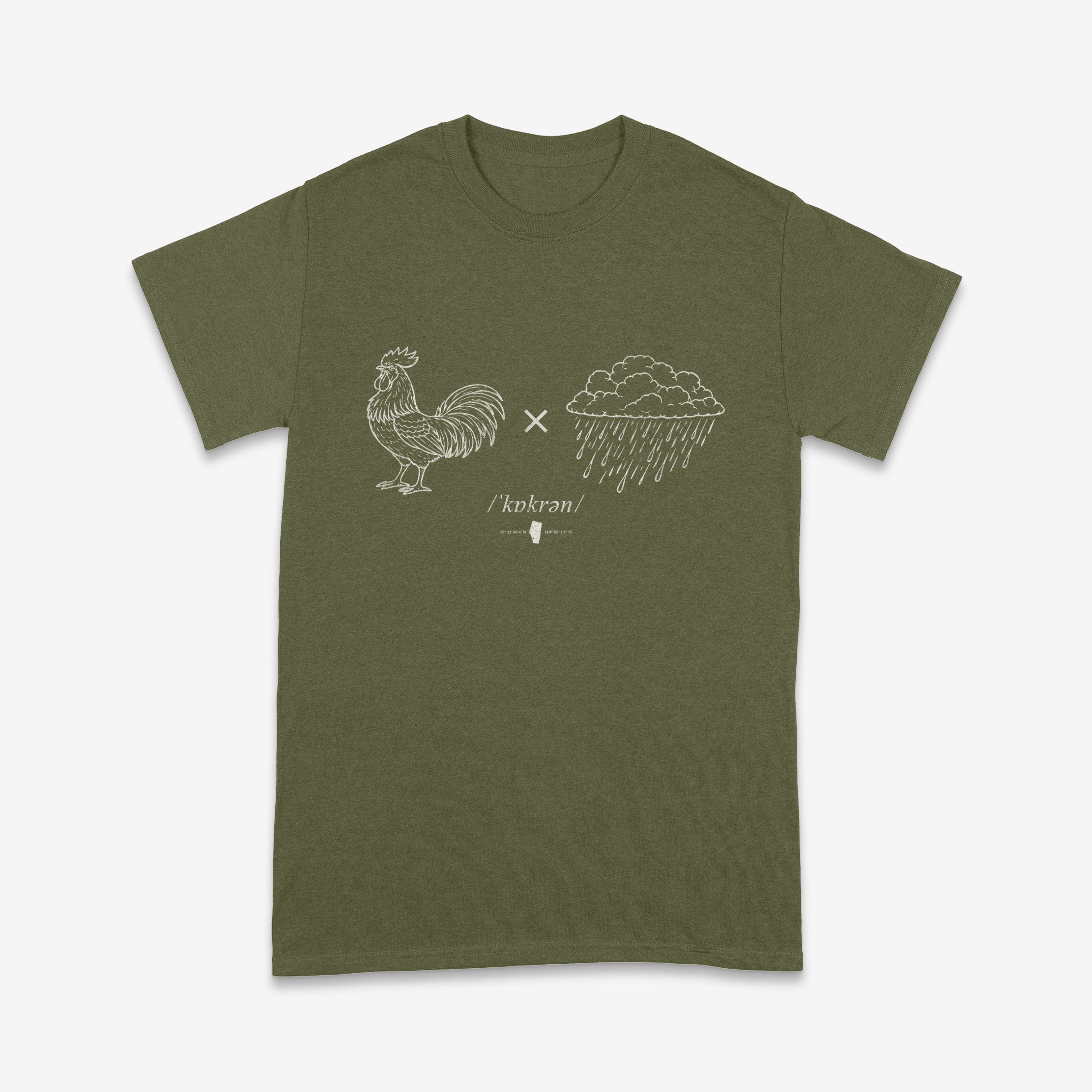 Cochrane -🐓x🌧️ - T-Shirt