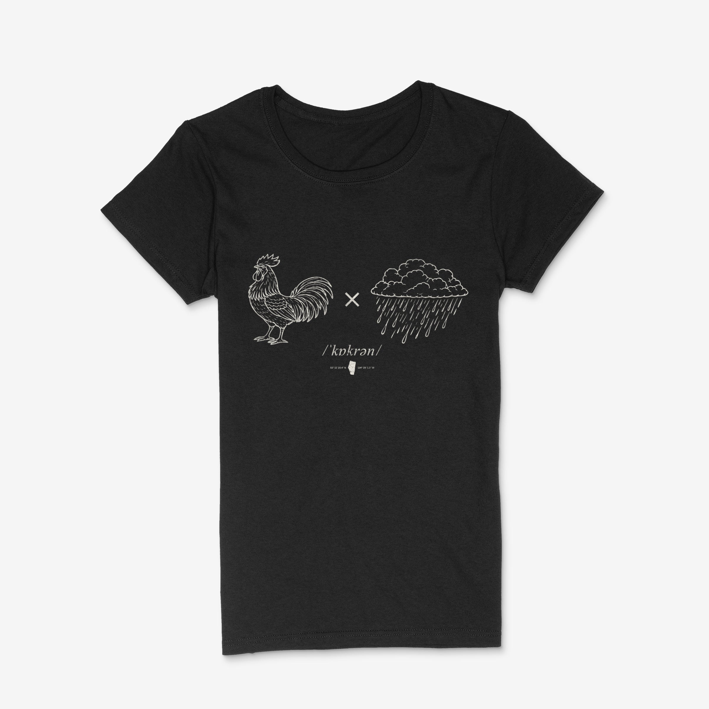 Cochrane -🐓x🌧️ - Women's T-Shirt
