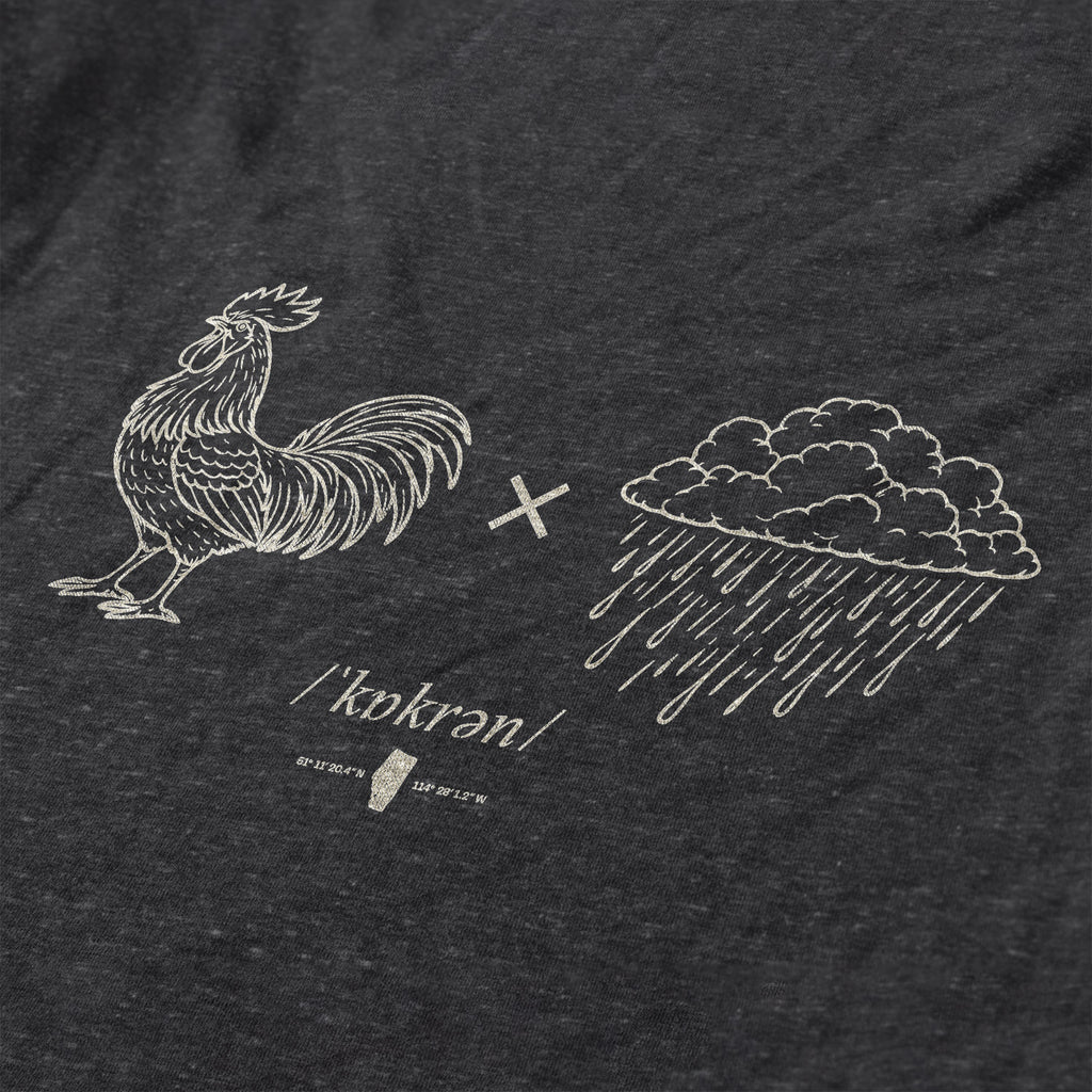 Cochrane -🐓x🌧️ - T-Shirt