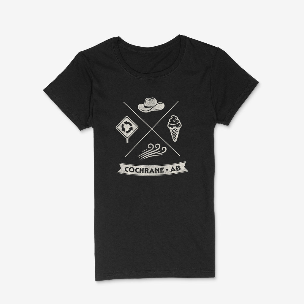 Cochrane - Crossed Emblem - Women's T-Shirt