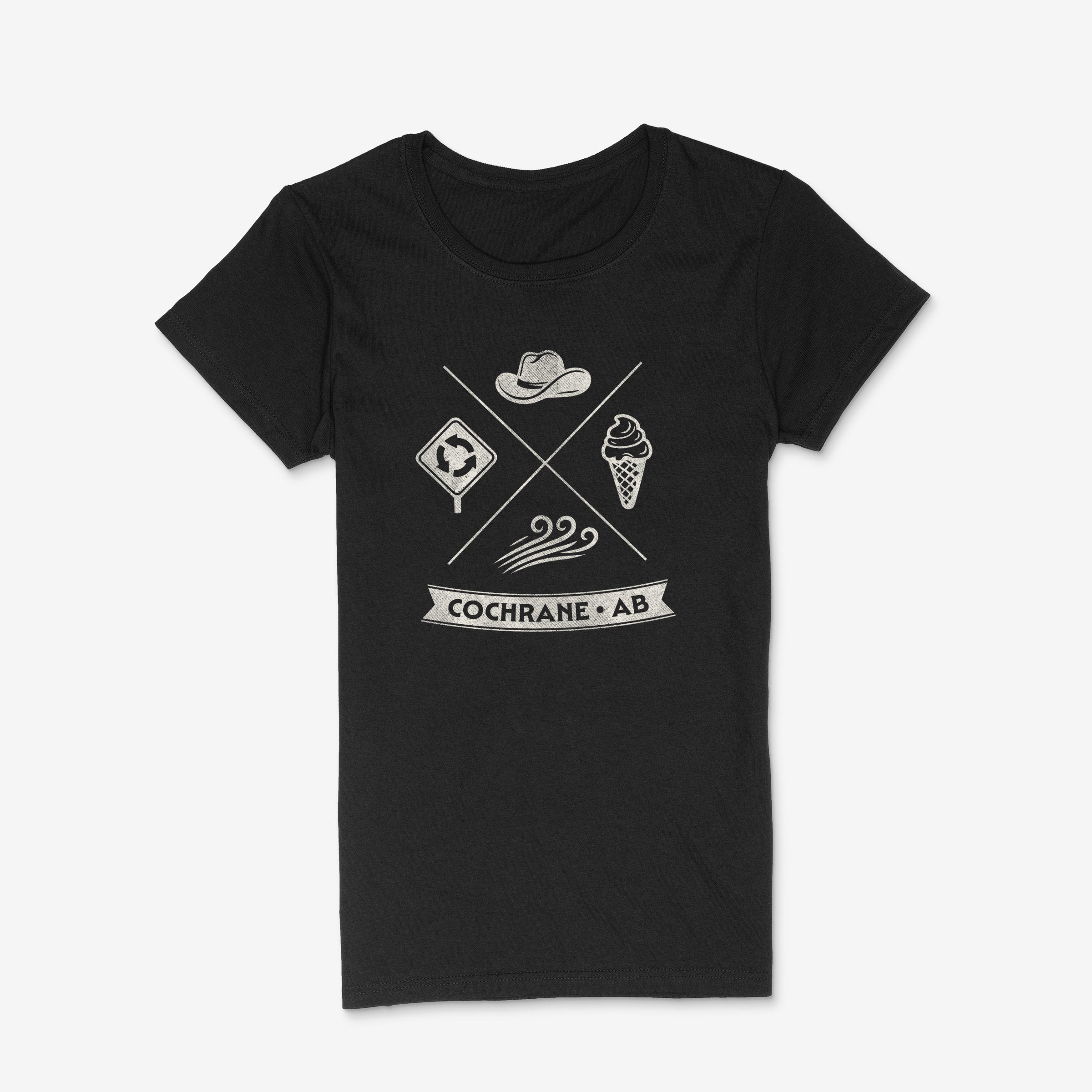 Cochrane - Crossed Emblem - Women's T-Shirt