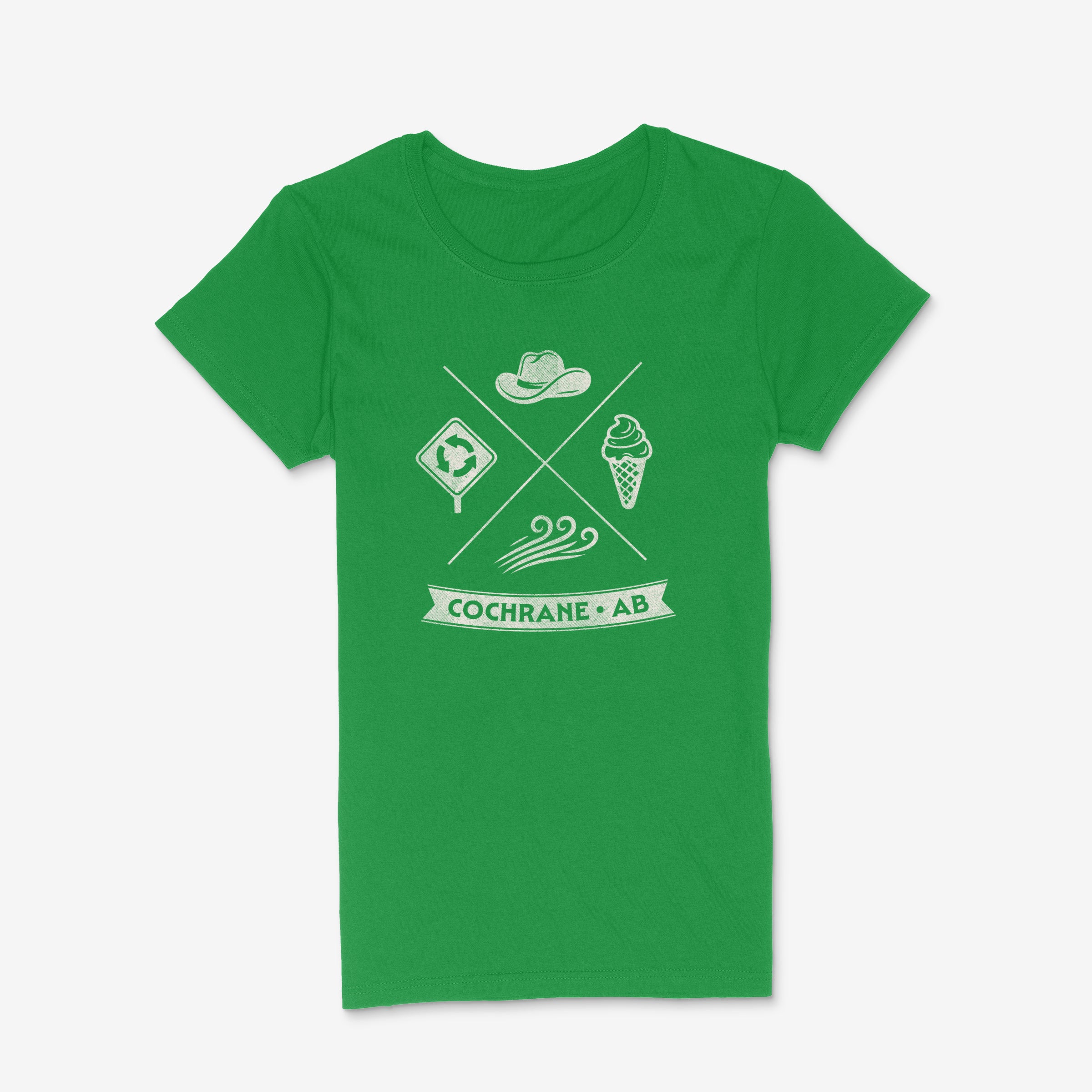 Cochrane - Crossed Emblem - Women's T-Shirt