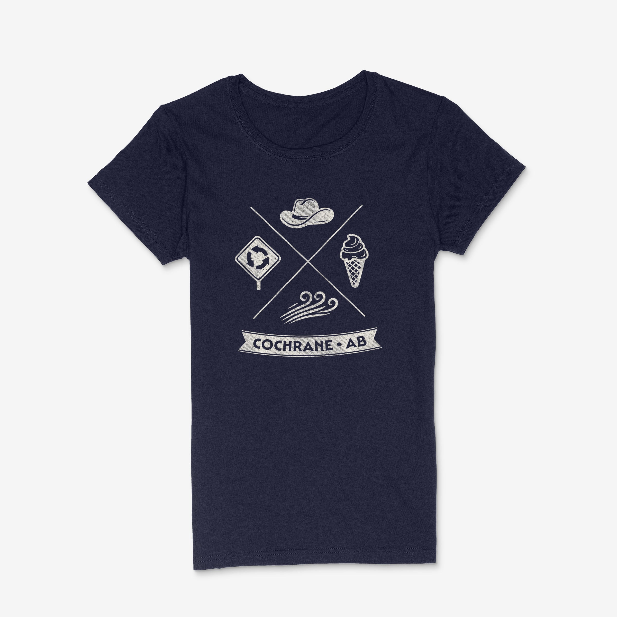 Cochrane - Crossed Emblem - Women's T-Shirt