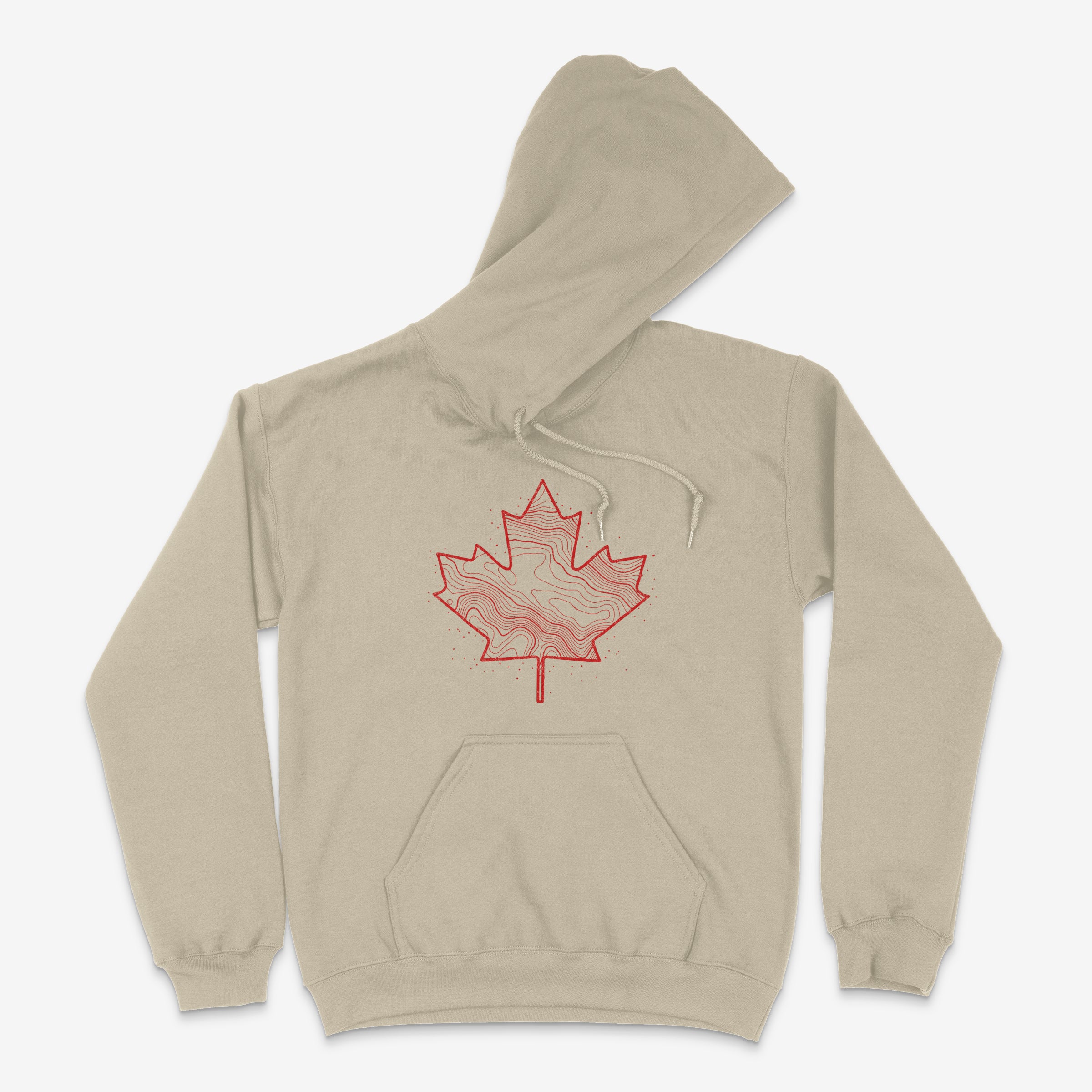 Canadiana - Topo Leaf - Light Hoodie