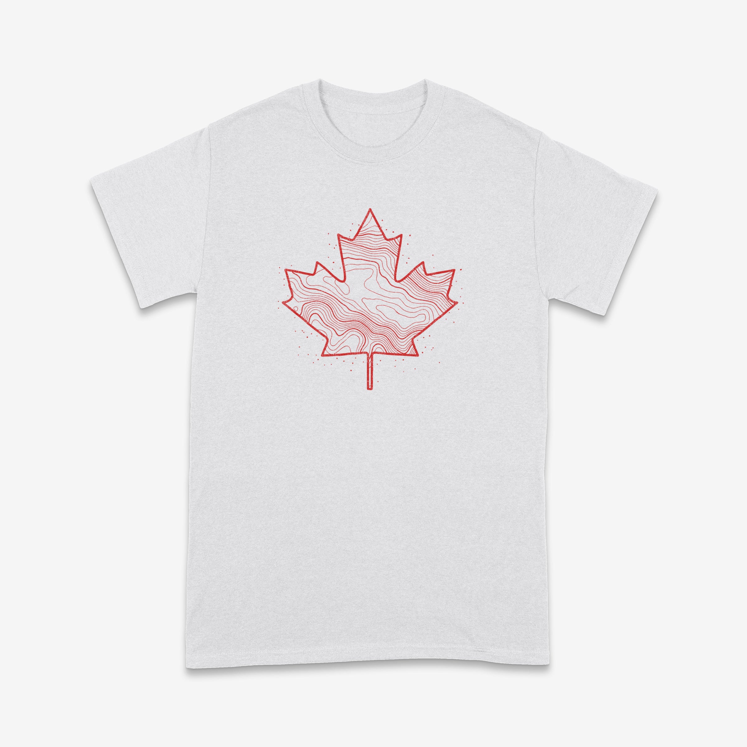 Canadiana - Topo Leaf - Light T-Shirt