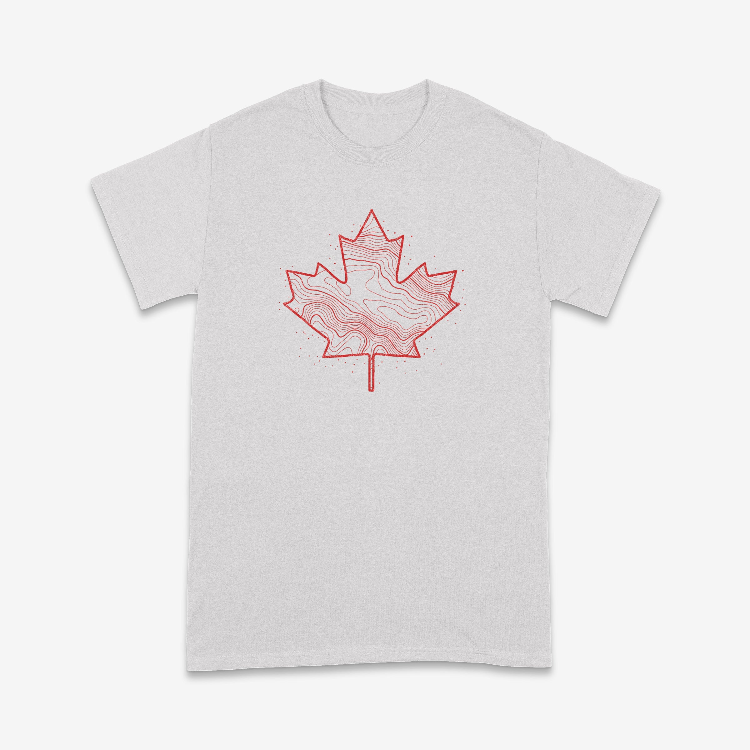 Canadiana - Topo Leaf - Light T-Shirt