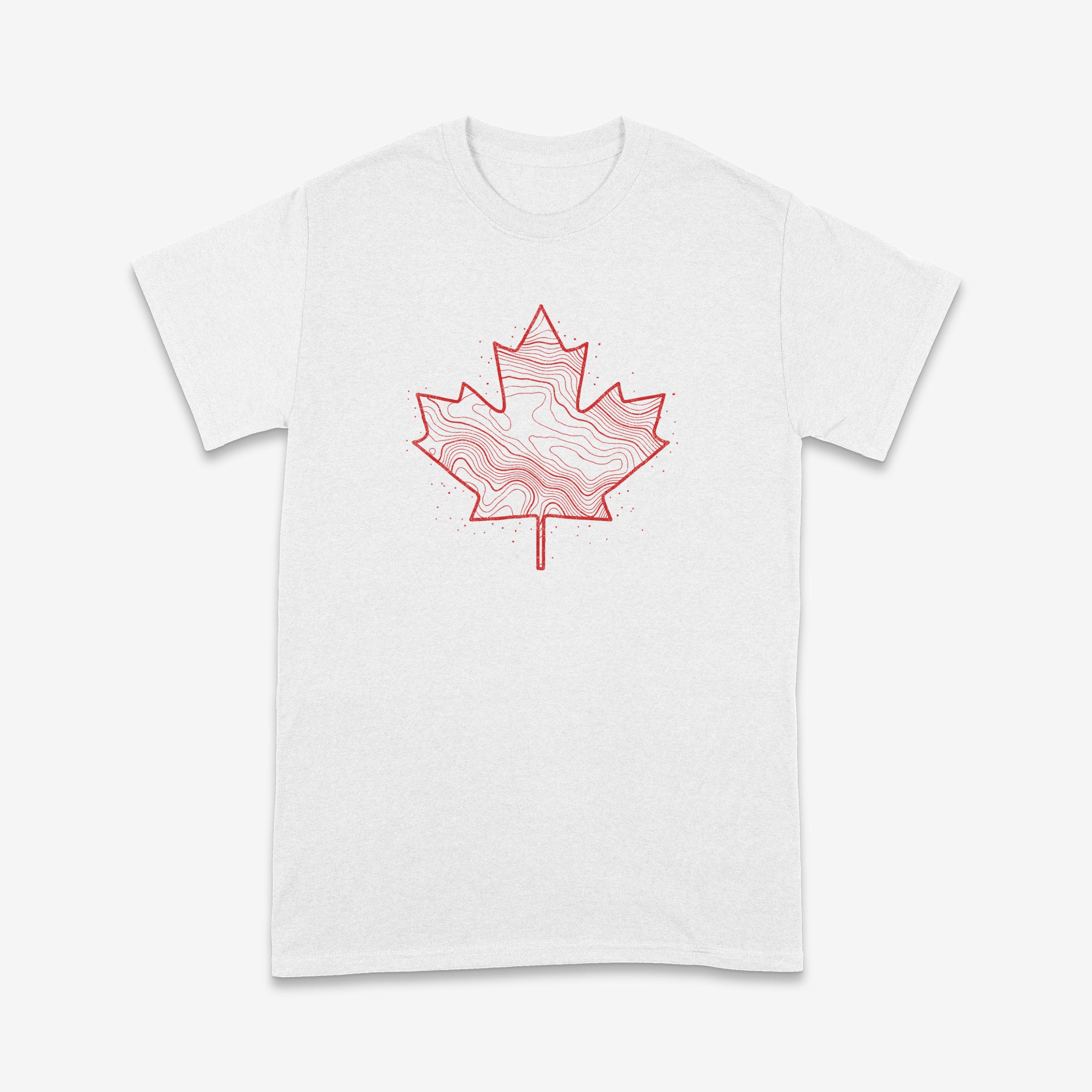 Canadiana - Topo Leaf - Light T-Shirt
