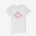 Canadiana - Topo Leaf - Women's Light T-Shirt