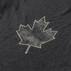 Canadiana - Topo Leaf - Dark T-Shirt