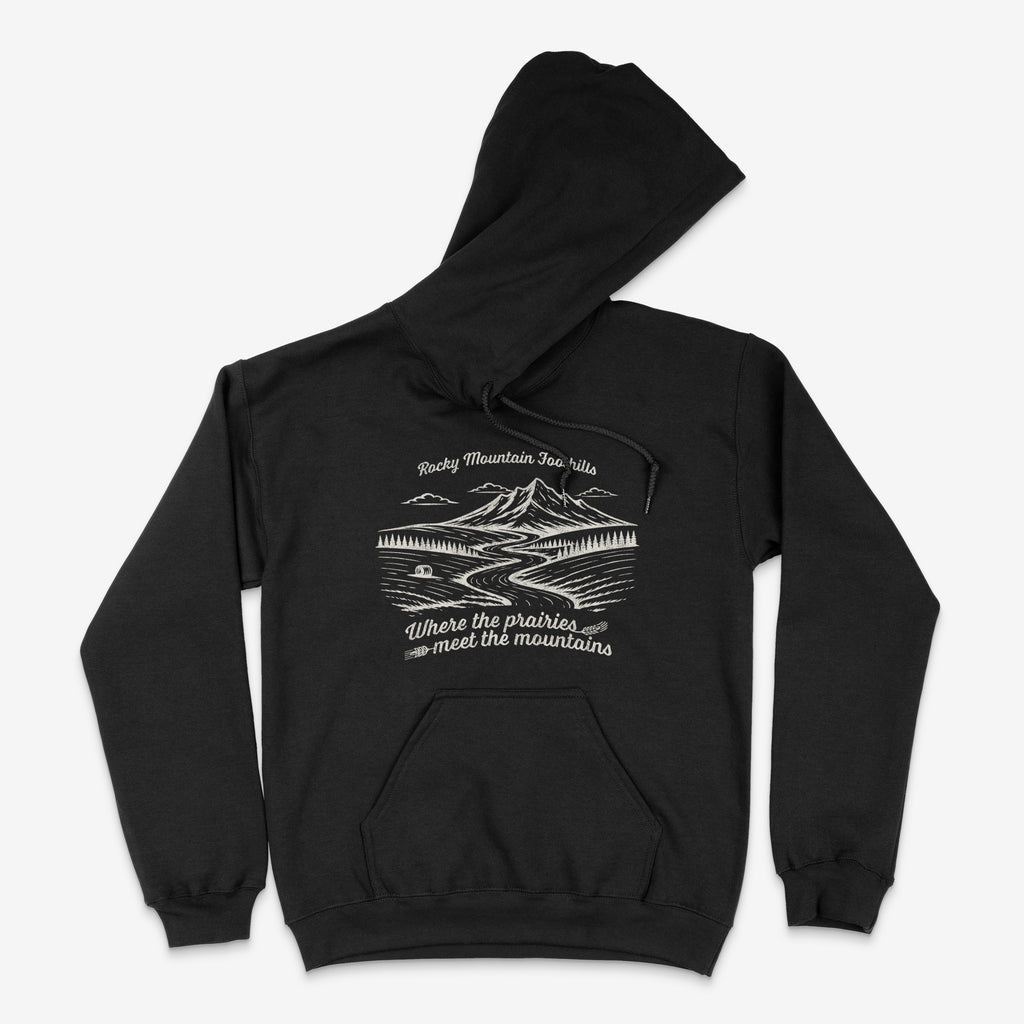 'Berta - Foothills Woodcut - Hoodie