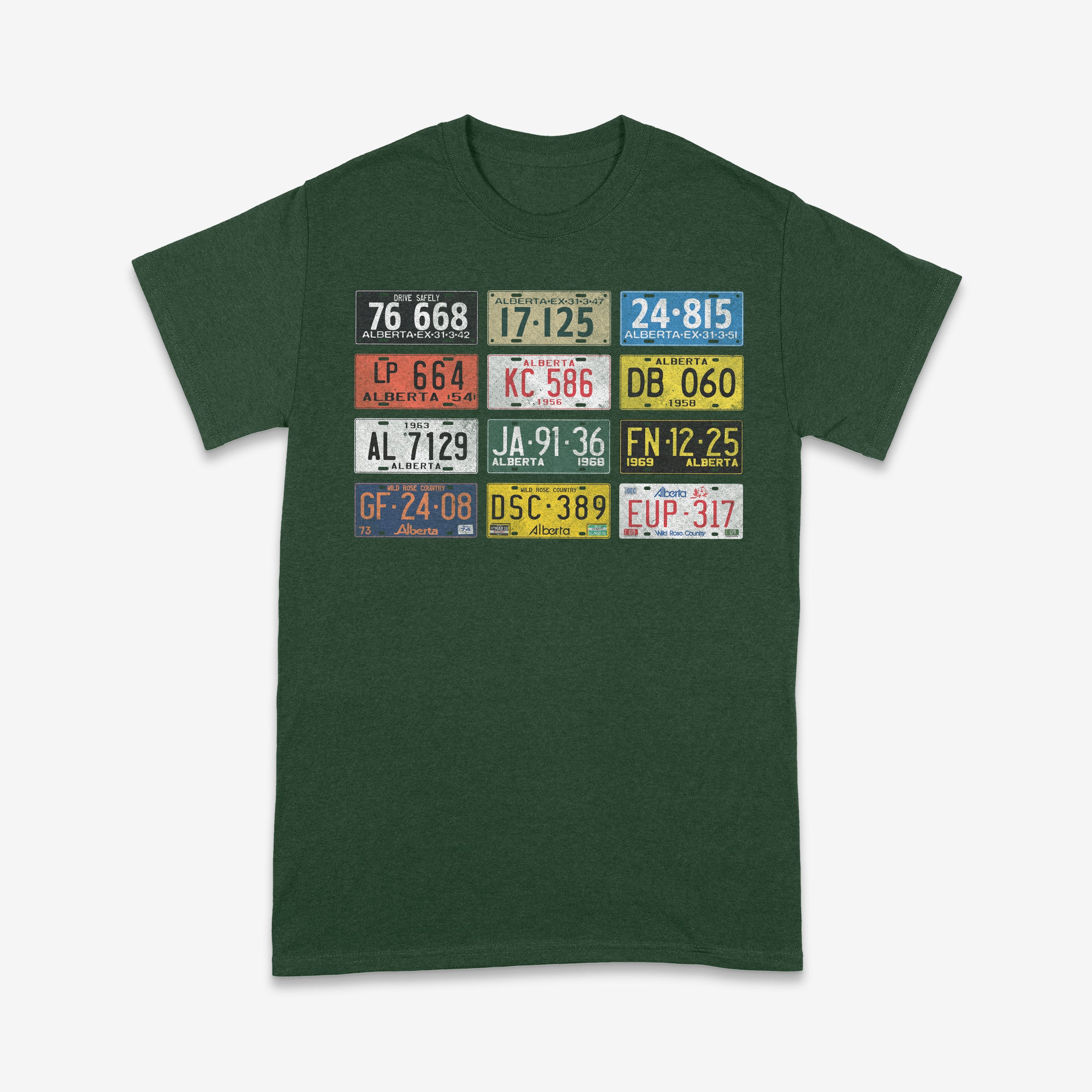 'Berta - Licence Plates - T-Shirt