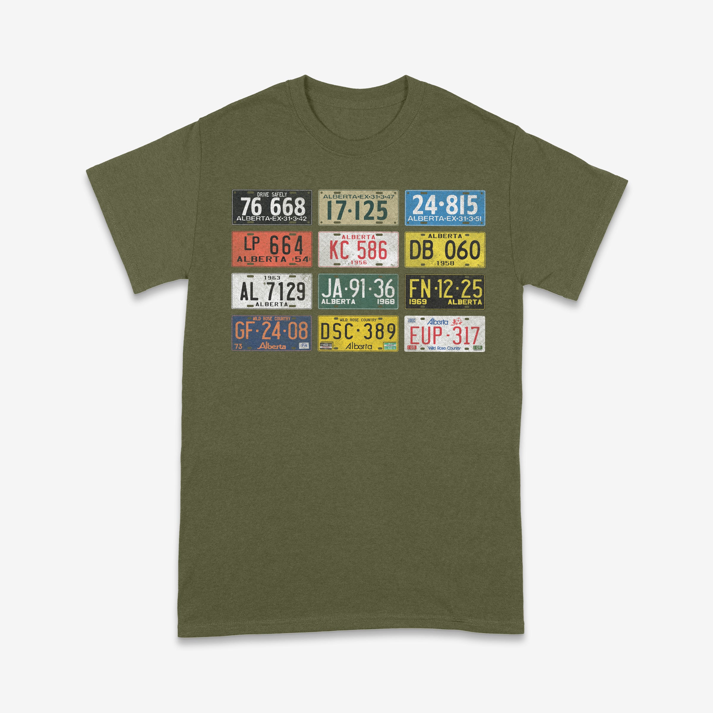 'Berta - Licence Plates - T-Shirt