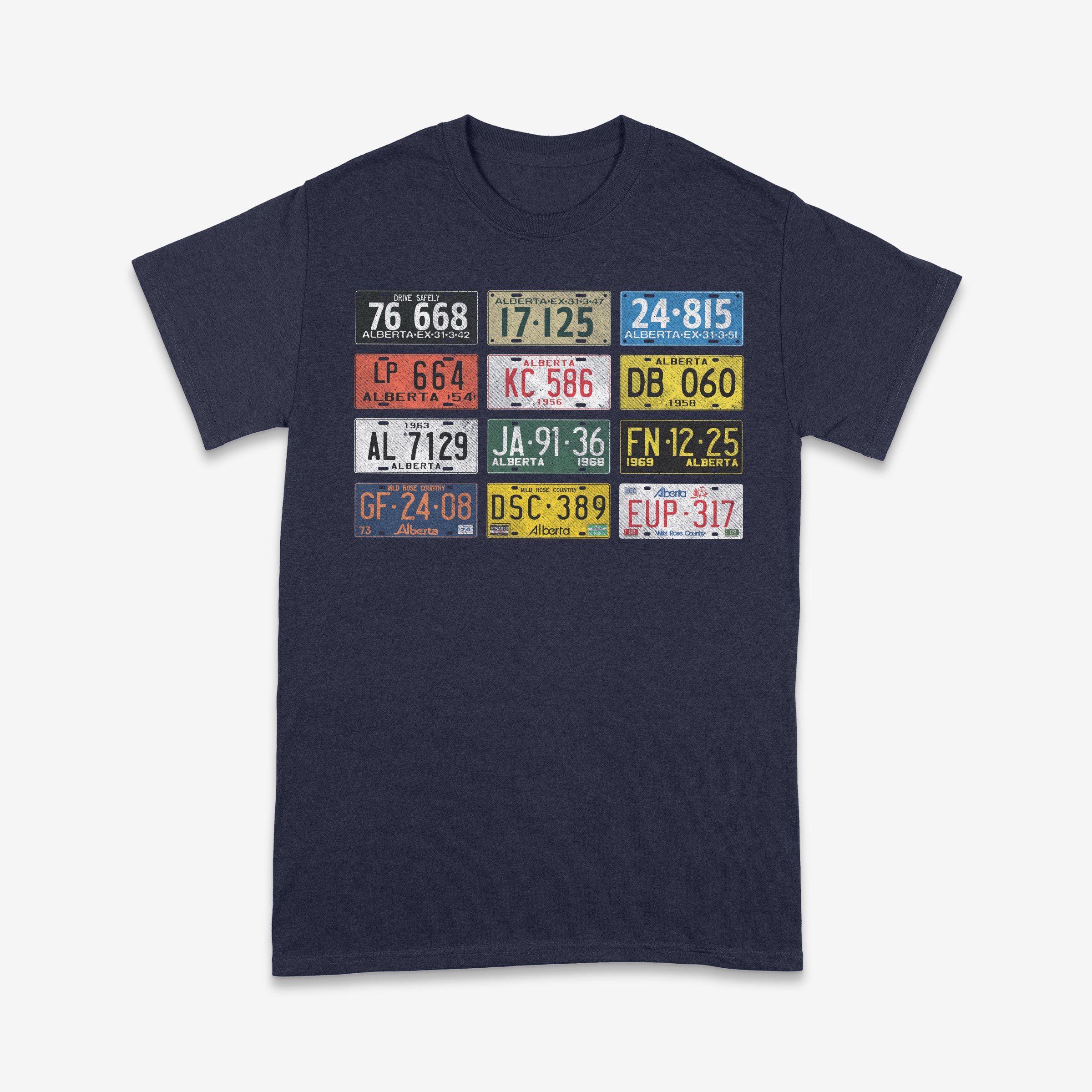 'Berta - Licence Plates - T-Shirt